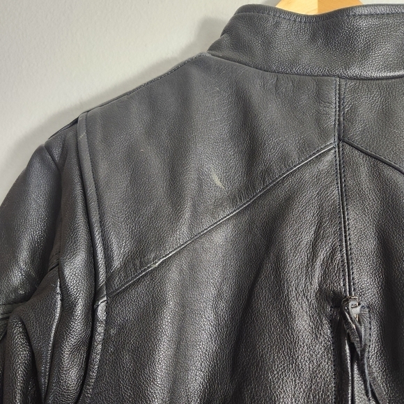 Unik Premium Womens Heavy Duty Motorcycle Jacket w/Snap out Liner-Size L - Picture 11 of 14